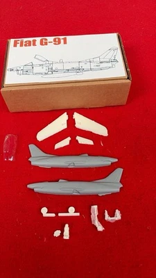 Fiat G91 Scala 172 Modello In Resina - Immagine 1 di 3