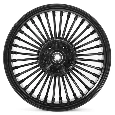 Llanta trasera de radios gruesos 18x5,5 para Harley Touring Street Glide 09-UP Cush Drive Foto 1 de 4