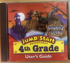 JumpStart Adventures 4th Grade Haunted Island PC / Mac CD-ROM 1996 - Zdjęcie 1 z 5