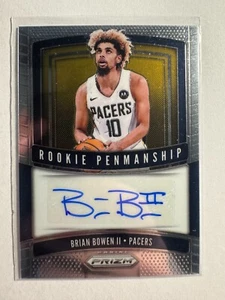 K306,641 - 2019-20 Panini Prizm Rookie Penmanship #40 Brian Bowen II Auto - Picture 1 of 1