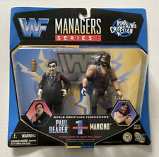 WWF Jakks BCA Managers Series 1 Paul Bearer, Mankind 2-Pack, WWE, Bone Crunching