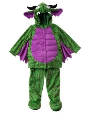 GYMBOREE HALLOWEEN DRAGON PLUSH 2-PC COSTUME 6 12 18 24 2T 3T 4T 5T NWT - Image 1 of 2