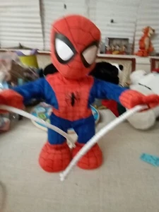 Spider-Man Just Play Swing And Sling Spidey Marvel Figur Spielzeug animiert GETESTET - Bild 1 von 1