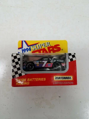 Matchbox 1994/1995 Super Stars Serie II NASCAR #7 Exide Baterías Carreras 2 coches Foto 1 de 4