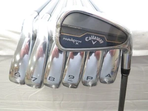 NEW Callaway Paradym X Forged Iron Set 5-A Hzrdus Silver Regular Flex Graphite** - Picture 1 of 8