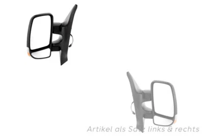 Rétroviseur Kit Convient pour Renault Master III 02/10- Gauche et Droite - Photo 1/4