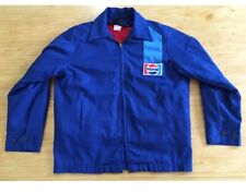 🔥🚨Vintage PEPSI 70s Delivery Work Jacket Blue Unitog Mens Large Rare Moto