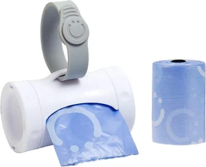 Ubbi Retractable on the Go Bag Dispenser for Baby Travel, Diaper Accessory Must - Picture 1 of 12