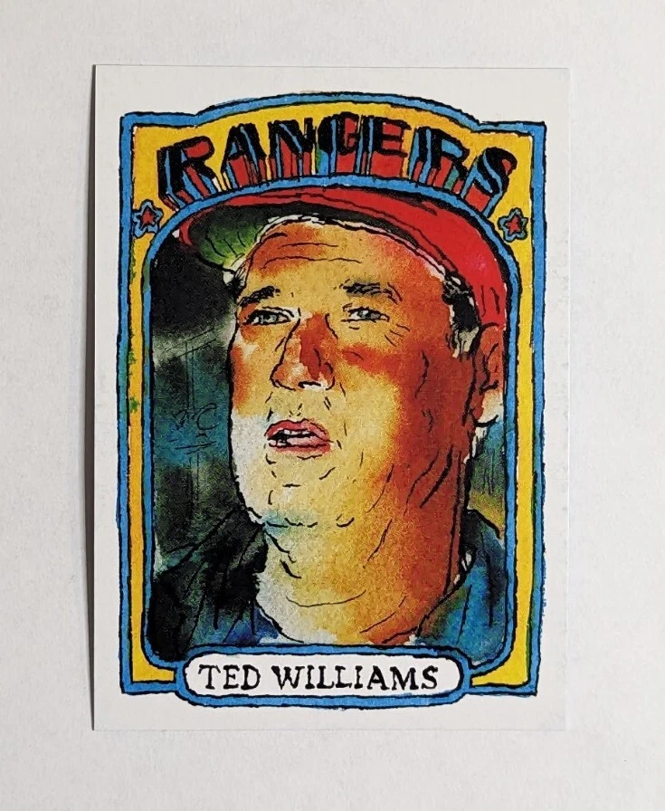 2022 Topps Spotlight 70 Series 2 By Andy Friedman #43 Ted Williams MLB Red Sox - Image 1 of 4