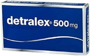30Tab DETRALEX 500mg  Varicose Tired Swollen Heavy legs Hemorrhoids MADE in EU