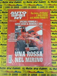 Rivista AUTO SPRINT settimanale n.9 1-7 marzo 2005 sigillato MAXI POSTER (AM2) - Foto 1 di 1