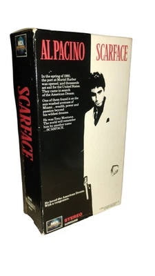 Scarface 2-Tape VHS / MCA Home Video / 1989 / Pacino - Image 1 of 2