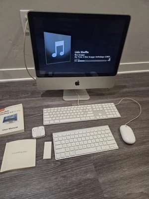 Apple iMac 20”  Desktop Monitor Model #A1224 With All The Accessories  - Image 1 of 4