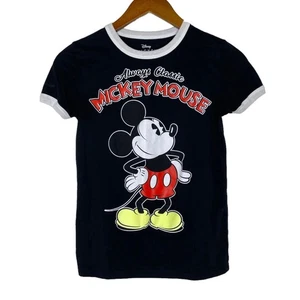 Camisa Disney Mickey Mouse Manga Timbre Camisa Talla XS Para Mujer’s - Imagen 1 de 13