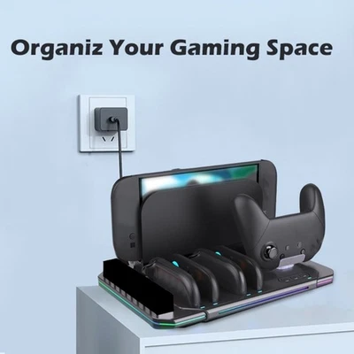 Gaming Accessories Controller Charging Station Multifunction Charging Dock - Image 1 of 4
