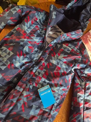 NEW Columbia Jacket Boys Large 14/16 Interchange System Waterproof Outdoor Coat - Image 1 of 3
