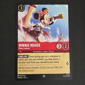 Minnie Mouse - Pirate Lookout | Disney Lorcana Azurite Sea | 120/204 | NM - Picture 1 of 2