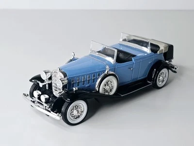 Anson - 1932 Cadillac Phaelon V16 Blue - 1:32 Diecast - No Box - Image 1 of 4