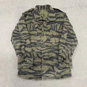 Tiger Stripe Camouflage Military M-65 Field Coat Army M65 Jacket XS - Picture 1 of 6