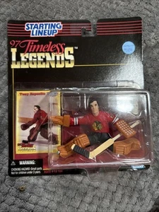 1997 Starting Lineup Timeless Legends TONY ESPOSITO Hockey Figure  SLU  NHL  NEW - Picture 1 of 2