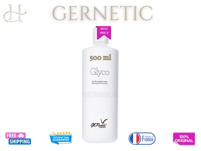Gernetic Glyco Cleansing Milk 500ml Makeup Remover- Sensitive, Dry, Normal Skin - Image 1 of 4