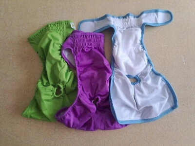 Dog Diapers: Washable, Reusable Premium  Set of 3 by Pet Magash  - Image 1 of 4