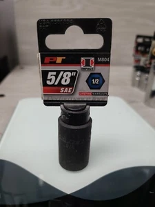 Herramienta de rendimiento M804 1/2 Dr. 5/8" SAE enchufe de impacto de 6 puntos - Imagen 1 de 4