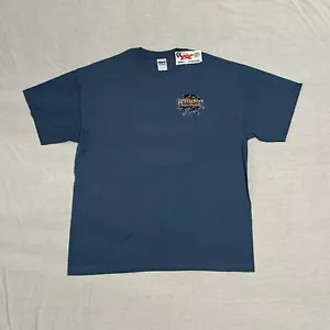 NWT NASCAR Talladega Superspeedway Tribal Indigo Graphic Tee Adult XL - Picture 1 of 8