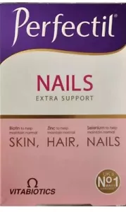 Vitabiotics Perfectil Nails Extra Support Skin Hair Nails Short Dated See Photos - Picture 1 of 4