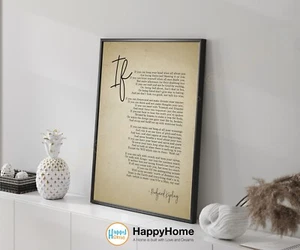 If Poem by Rudyard Kipling Wall Art If Poem Prints Home Art Office Decor -P704 - Picture 1 of 16