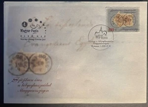 HUNGARY 2000 FDC STAMP ON STAMP WIPA STAMPS ON STAMPS -S16119-2 - Picture 1 of 1