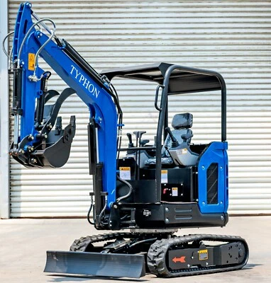 Miniexcavadora Typhon Terror X2 Storm 2,5 toneladas diésel Kubota V1505 motor 25 HP EE. UU. Foto 1 de 4