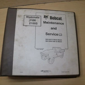 BOBCAT 2100 WORKMATE ATV UTILITY VEHICLE Repair Shop Service Maintenance Manual - Picture 1 of 12