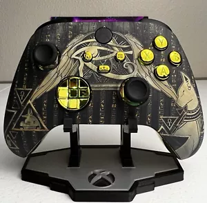 Egyptian theme - Gold RGB LED - Custom Wireless Controller for Xbox Or PC - Picture 1 of 6