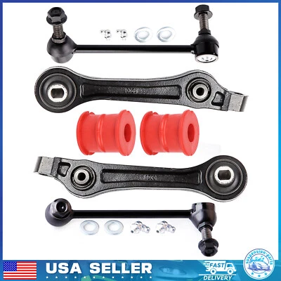 Barra estabilizadora y buje del brazo de control inferior delantero 6x para cargador Chrysler 300 2005-2010 Foto 1 de 4