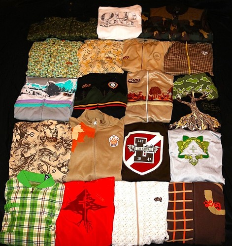 RHUDE Gruppo di ricerca sollevato: 35+ giacche L & XL Y2K (collezione radici e attrezzature LRG)