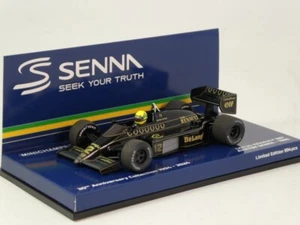 Minichamps Lotus Renault 98T #12 Ayrton Senna 1986 Dirty 1/43 540863312 - Picture 1 of 4