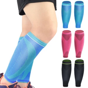 Protezione Sportiva Polpaccio Compressione Antiscivolo Corsa Calcio Protettiva Gear - Foto 1 di 14