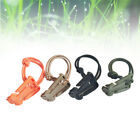  6pcs Elastic Rope Triangle Buckle Finishing Fixed Coil Clamp Storage Ribbon
