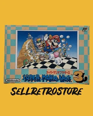 Super Mario Bros 3 - Nintendo - Spiel - Famicom - OVP - CIB - NTSC - Boxed - Bild 1 von 4