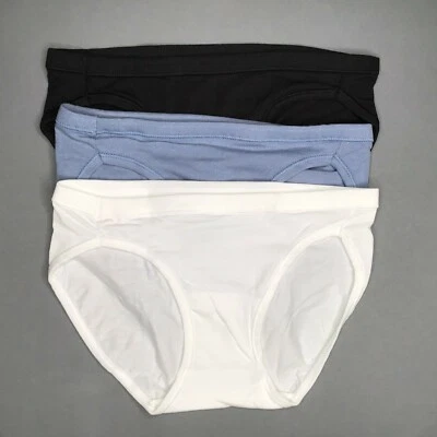 3 Stück Hanes Damen Slip Mini  Weiches Baumwolle Komfortabler Bund Gr. S, M, L  - Bild 1 von 4