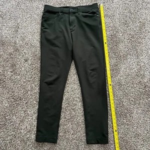 Public Rec Pants Mens 30x30 Green Gamechanger All Day Every Day Performance Logo - Picture 1 of 11