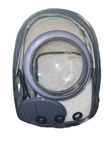 Bubble Carrier Backpack, Transparent Pet Carrier Backpack for Small Puppy Or Dog - Picture 1 of 7