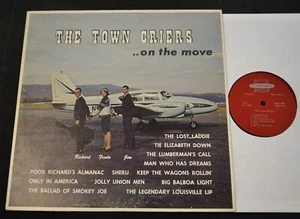 OBSCURE PRIVATE FOLK LP The Town Criers Colonial 606 On The Move - Imagen 1 de 1