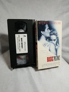 Basic Instinct VHS VCR Video Tape Movie Michael Douglas Used - Picture 1 of 2