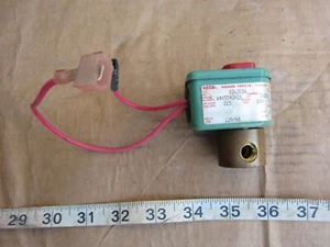 Asco 8262C16 1/8" NPT 120V Spule Magnetspule & Ventil, gebraucht - Bild 1 von 3