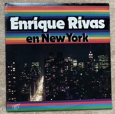 ENRIQUE RIVAS - EN NEW YORK SEALED Vinyl LP 1983 RECORD Album SALSA K737 - Image 1 of 2