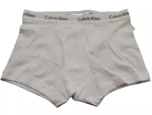 Calvin Klein CK Cotton Classics 7-Pack Briefs Trunk Undies Men's Size XL White - Picture 1 of 4