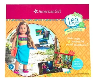 Muñeca American Girl Explora con Lea Clark Libro Leer y Crear Kit Foto 1 de 4