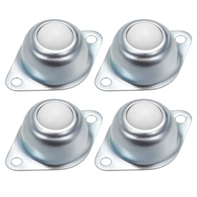 4Stk Ø 15mm Transportrollen Nylon Kugellager Möbelroller 22lb Kapazität CY-15A - Bild 1 von 4